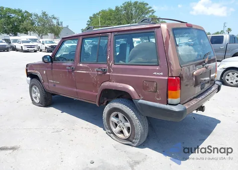 2000 Jeep Cherokee Sport z USA, uszkodzony, nr VIN 1J4FF48S7YL129654